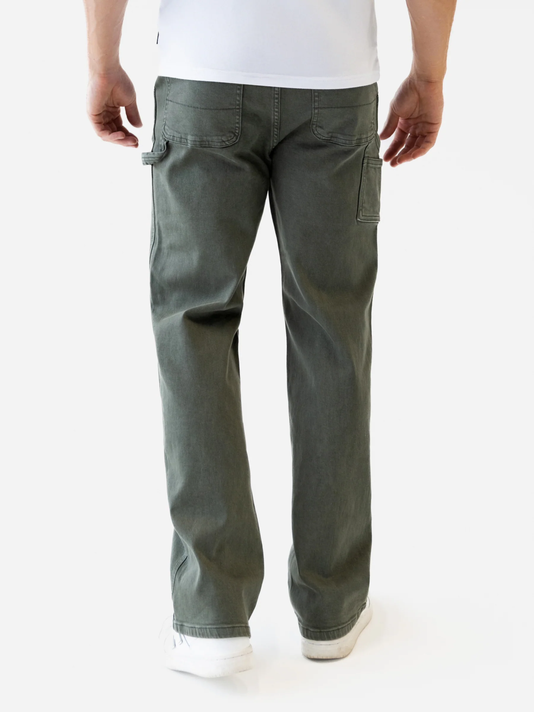 Vol.19 Carpenter Jeans - Olive Green - Image 2