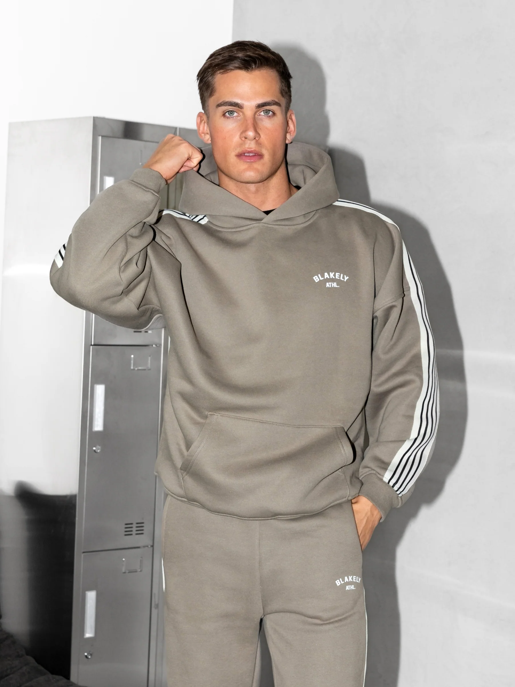 Zayd Relaxed Hoodie - Safari Green - Image 3